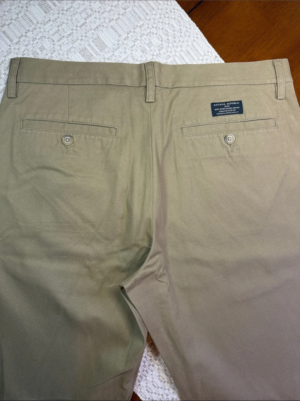 Men's Khaki Casual Chinos